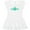 AA-White, variant on Inktastic Cute Teal Airplane Girls Baby Dress