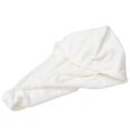 thumbnail image 1 of Gorro para secar el cabello súper absorbente con botón, forro polar Coral, práctico gorro para envolver la cabeza para mujer, 1 of 5