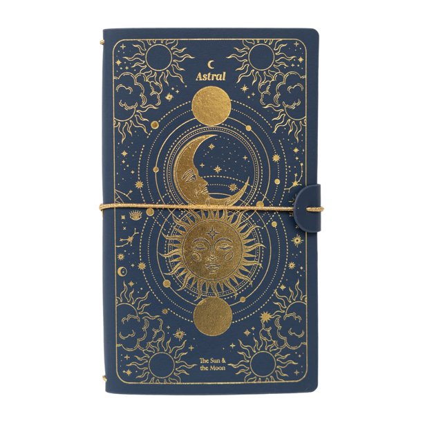Cuaderno de viaje Grupo Erik Astral de piel sintética 19x10 cm
