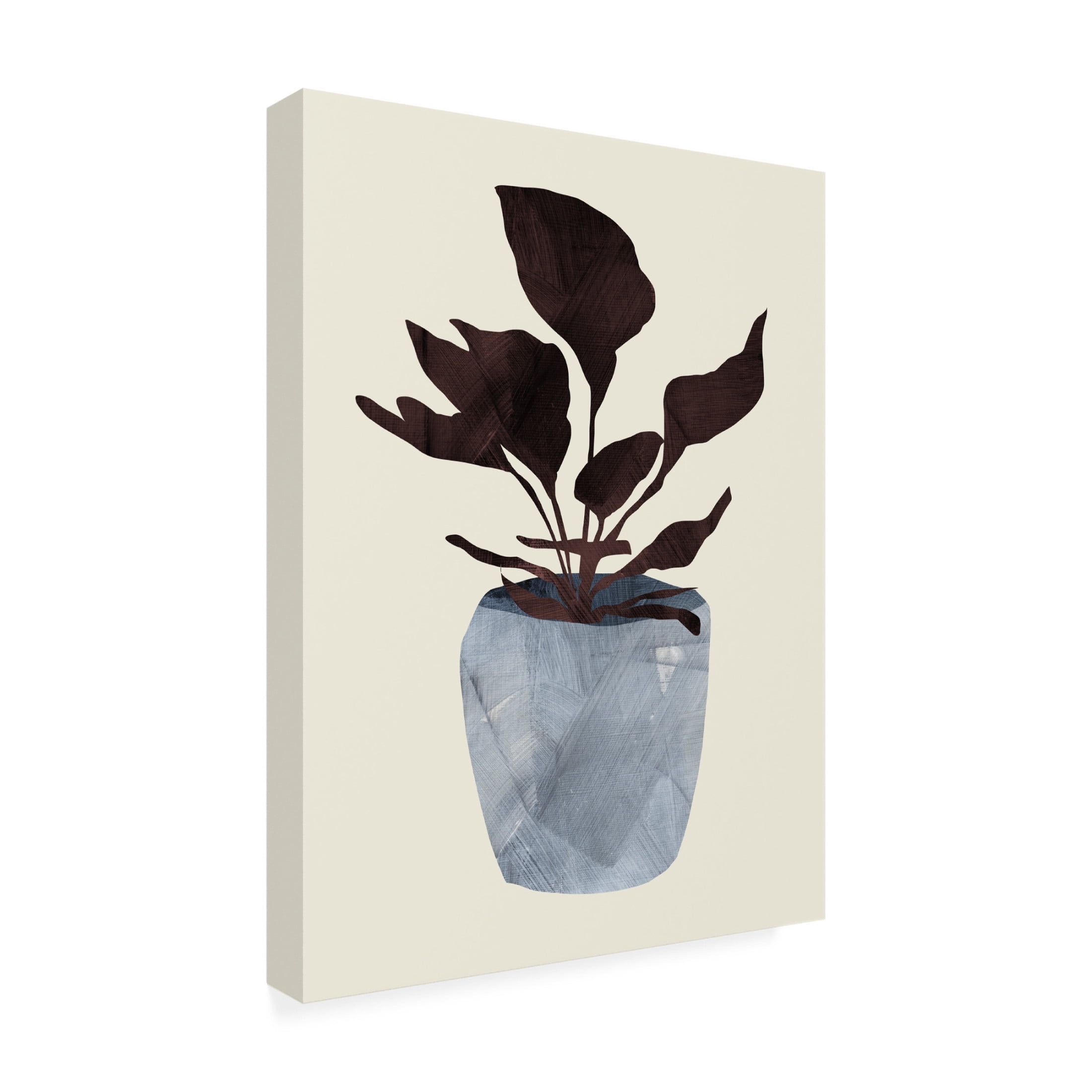Trademark Fine Art Dan Hobday  Country Plant Canvas Wall Art
