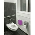 thumbnail image 3 of Alpine Industries Sanitary Napkin Receptacle, Tampon Disposal, Durable ABS Plastic, Purple, 3 of 4