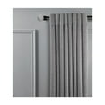 thumbnail image 4 of Linen Avenue Faceted Acrylic Single Window Curtain Rod Set, 48 to 86-inch, Matte Black, 4 of 5