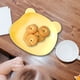 thumbnail image 4 of Bones Spitting Plates Small Plates Fruit Snack Plates, Small Plates, Spitting Plates, Portable, Foldable, Lightweight, Plastic Material, for Dorm, for Office,topliu, 4 of 9