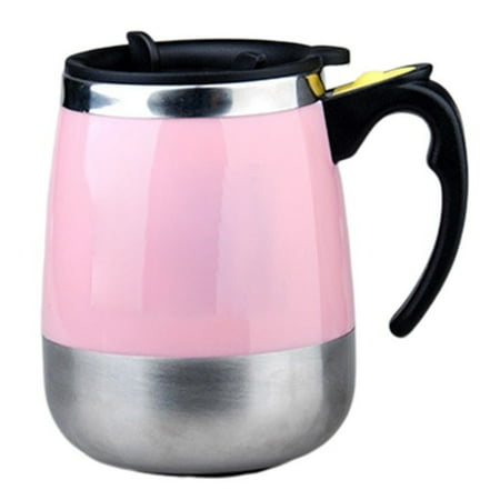 

Auto Stirring Mug Electic Self Stirring Stainless Steel Mixing Coffee Cup New