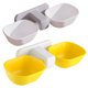 thumbnail image 1 of BRIGHTFUFU 2 unids Alimentos para gatos y cuencos de agua Colgando Cat Bowls Cuencos de agua para mascotas Alimentador de alimentos para mascotas, 1 of 8