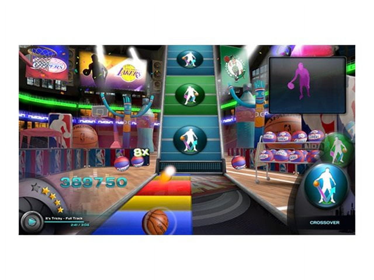 XBOX 360 Kinect NBA Baller Beats Game, Basketball, and PANINI Trading Cards  NEW