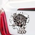 thumbnail image 4 of Uds pegatinas de coche de tigre para ventana, pegatinas de coche de tigre con agujero de bala,, 4 of 5