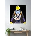 thumbnail image 2 of Nagisa Shiota X Koro Sensei Graphic Poster Wall Art, Modern Wall Decor For Living Room Bedroom, 12x18 UNFRAMED, 2 of 3