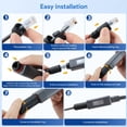 thumbnail image 4 of Inyector POE para Mini Versión 5 en 1 Conjunto de Inyector y Separador Inteligente POE de CA para Mini Dish ENCHUFE de EE. UU., 4 of 5