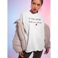 thumbnail image 2 of If You Love Me, Let Me Sleep T-Shirt Women -Smartprints Designs, Female XX-Large, 2 of 4