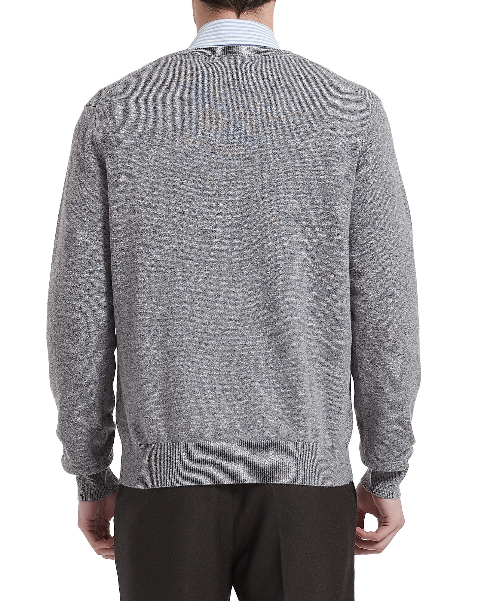 Kallspin Men's Wool Blend Shawl Collar Cardigan Sweater Button Down Knitwear With Pockets(Royal Blue,2X-Large