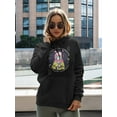 thumbnail image 2 of Planet-sicle Astronaut Hoodie Women -Image by Shutterstock, Female XX-Large, 2 of 4