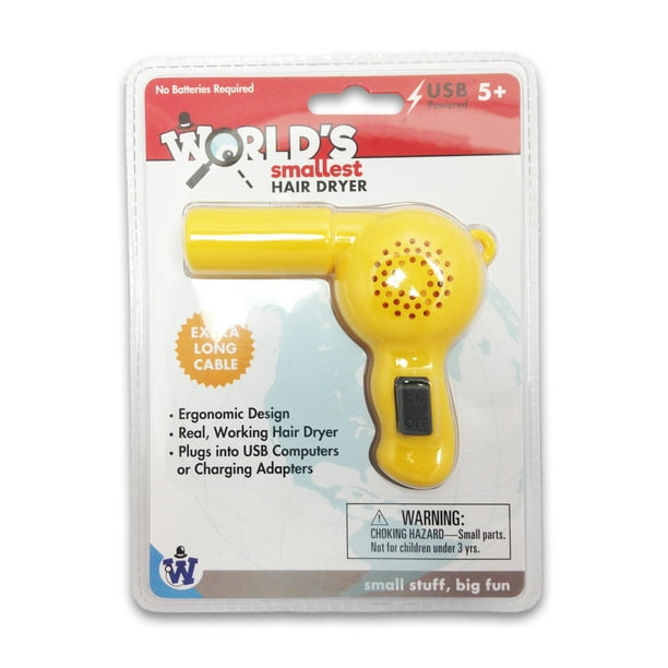 Westminster World's Smallest Hair Dryer - Walmart.com - Walmart.com