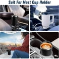 thumbnail image 3 of 40 Oz Tumbler With Handle And Straw Lid Stainless Steel Insulated Tumblers Travel Mug, Travel Mug For Hot And Cold Drinks, 3 of 5
