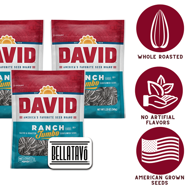 David Sunflower Seeds Flavors