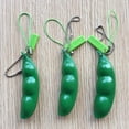 thumbnail image 4 of llaveros de edamame, juguetes antiestrés, llavero de guisante, llavero de soja, regalo, 4 of 5