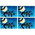 thumbnail image 4 of EREHome Joyeux Halloween Branche d'Arbre Set de 4 Sets de Table Protecteurs 12x18 Pouces, 4 of 5
