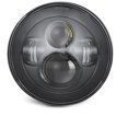 thumbnail image 1 of Faro SUNPIE negro de 7 pulgadas para Harley Street Glide/Electra, 1 of 6