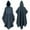 Dark Blue, variant on LEKODE steampunk costume for woman capes for adults cloak with hood women waterproof cloak Hooded Medium Women Cape Vintage Overcoat Fashion Button Cloak Woolen Coat Cloak Army Green L