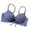 Blue Bra for Women, variant on AINIYS Soft Cup Bra Wireless Thin Fabric Bralettes Secure Fit Bra for Women Breathable Everyday Bras Bralette Beige 38/85C