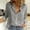 Grey, variant on LIZUOJUN Womens Casual Linen Shirt Soft Linen Blend Button Down with Chest Pocket for Office or Everyday Casual,Black L