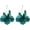 Dark Green, variant on Flower Hoop Statement Earrings, Oversized Boho Floral Petal Drop Earrings for Women Dangling