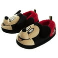 thumbnail image 2 of Disney Mickey Mouse "Playful Mickey" Toddler Boys' Dual Sizes Slippers - Red, 9-10, 2 of 7