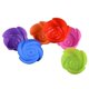 thumbnail image 1 of 12pcs Silicone Rose Flower Shape Cake Decorating Mold Pudding Jelly Chocolate Mold Muffin Cup Handmade Cupcake Baking Tool (Random Color), 1 of 2