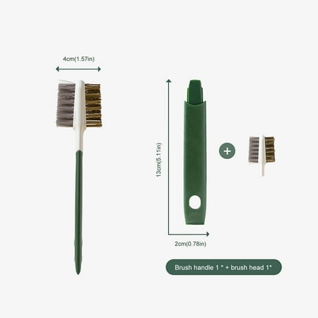 

Home Kitchen Cleaning Welding Slag And Rust Gas Stove Smokes Machine Wire Cleaning Brush Gifts accessory Plastic Green
