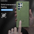 thumbnail image 4 of SaniMore Case for Samsung Galaxy S23 Ultra 6.8" 2023, Rugged Heavy Duty Protective Cover Anti-slip Drop-proof Slim Lightweight Anti-scratch 360° Full Protective Cover For Galaxy S23 Ultra, Green, 4 of 8
