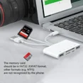 thumbnail image 4 of 5in1 Adapter, Multi-function SD Card Reader, For iPhone, For iPad/Type-C/USB/USB C/mobile phone, tablet and laptop devices, 4 of 5