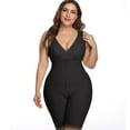 thumbnail image 1 of Baohd Waist Trainer Show Off Curves Breathable Black All Body Types Shapewear Bodysuit Black M 1Set, 1 of 6
