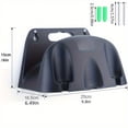 thumbnail image 3 of QJUHUNG 1 Pack Heavy Duty Hose Holder Wall Mount - Securely Stores Garden  Expandable & Magic Hoses - Durable  Space-Saving Design for Easy Installation, 3 of 7