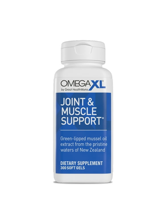 OmegaXL, Supplement Green-Lipped Mussel Oil - 300 Softgels