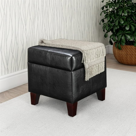 Living Room Media Storage Ottoman - Dorel Living Small Storage Ottoman, Multiple Colors