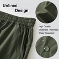 thumbnail image 4 of BALEAF Men's 7'' Running Workout Shorts Athletic Gym Bodybuilding Training Exercise Unlined Quick Dry Breathable 2 Zipper Pockets Dark Army Green XL, 4 of 6