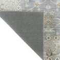 thumbnail image 6 of Blue Taupe Medallion Washable Skid-Resistant Area Rug, 6'6" x 10', 6 of 6