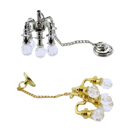 

Chandelier Mini Lamp Light Miniature Fixture Decor Hanging Pendant Lights 12 Scale Ceiling Wall Adornment House Pretend