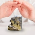 thumbnail image 4 of fastboy Fairy Garden Kit Synthetic Resin Durable Beautiful Eye-catching Porable Terrarium Decor Different Display Balcony Decoration Yellow, 4 of 5