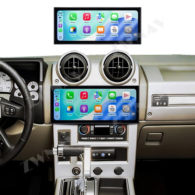 ZWNAV 15.8 inch Android 15 Car Radio For Hummer H2 2002-2007 HD Multimedia Video Player Navigation GPS DVD 4G DSP Stereo Bluetooth