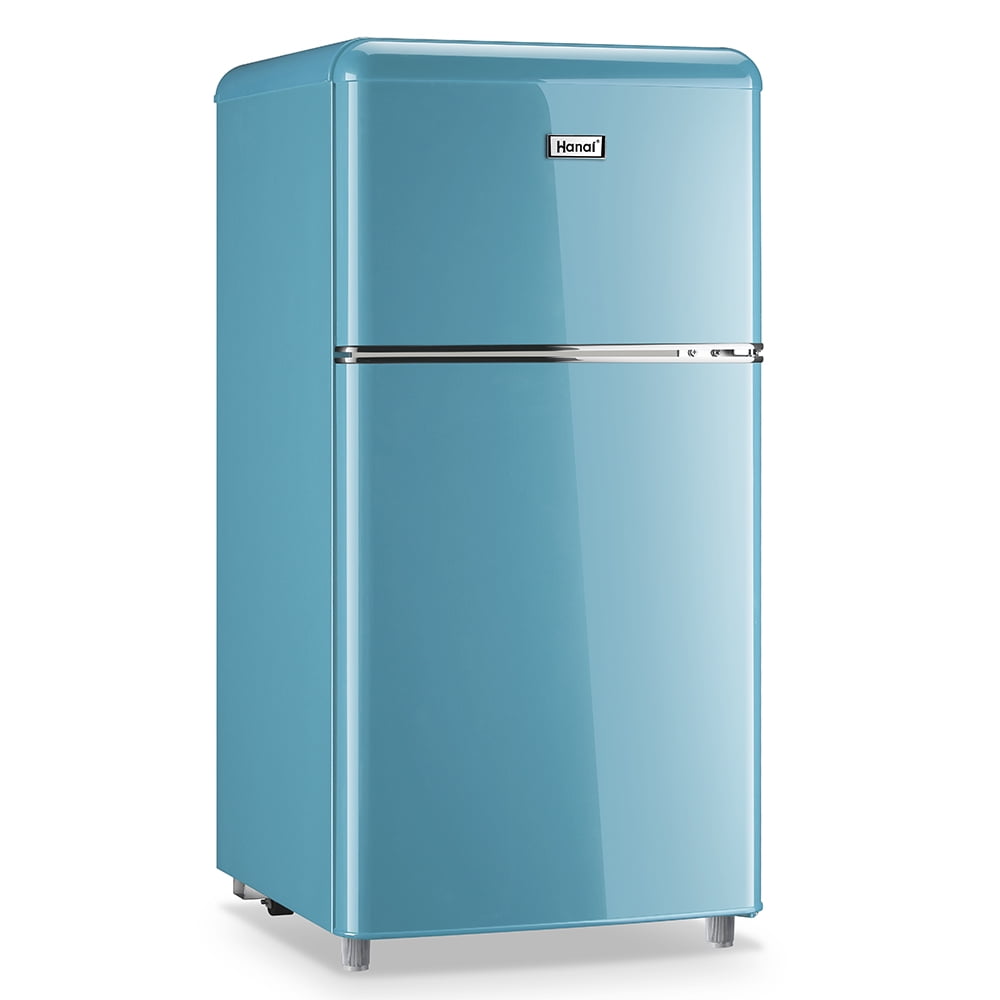 blue fridge freezer sale
