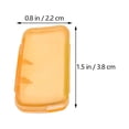 thumbnail image 3 of 30 fundas de plástico portátiles para cabezales de cepillos de dientes, funda protectora para el hogar, viajes y camping (color aleatorio)., 3 of 6