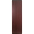 thumbnail image 6 of Flash Furniture Floyd 8-Foot High Pressure Mahogany Laminate Folding Banquet Table, 6 of 7