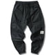 thumbnail image 5 of Pantalones cargo de algodón para hombre - Cintura elástica con cordón - Pantalones deportivos informales, tallas M-XXXL, 5 of 8