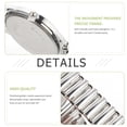 thumbnail image 4 of Reloj digital luminoso informal para personas mayores con banda elástica, ideal para parejas, regalo de Navidad., 4 of 6