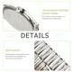 thumbnail image 4 of Reloj digital luminoso informal para personas mayores con banda elástica, ideal para parejas, regalo de Navidad., 4 of 6