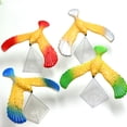 thumbnail image 6 of Balancing Bird, Bird Toy, Squeeze, Sensory Play, Plastic, 13*10cm, Pyramid Stand, Desk Decoration, Bird DecorforHome, Home Decorations, Figurine, Random Color, 1 Pc, 6 of 9