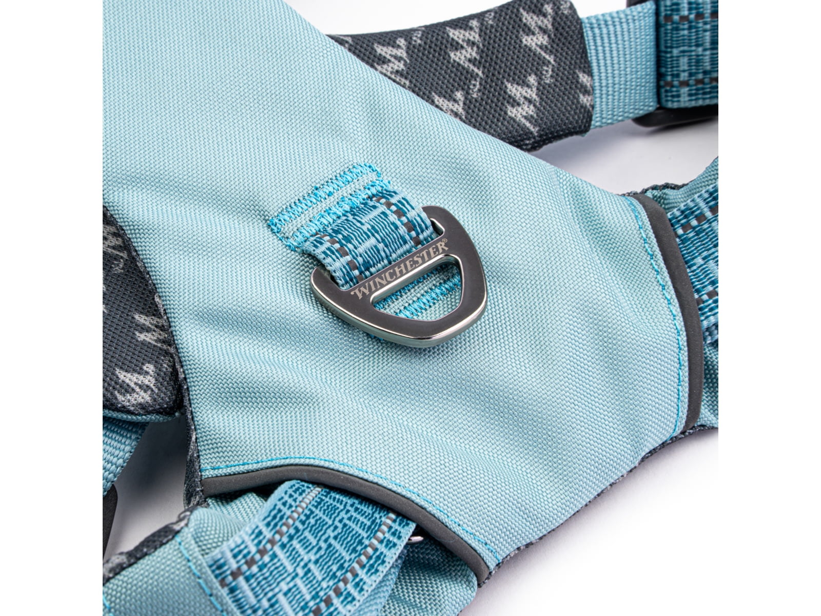 Winchester Pet Comfort-Fit No-Pull Padded Dog Harness, Aqua Haze, M