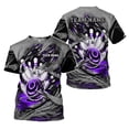 thumbnail image 5 of Custom Name Bowling Shirt for Men, 3D Bowling Shirts, Short Sleeve Shirts for Team Bowling (Green, M), 5 of 10