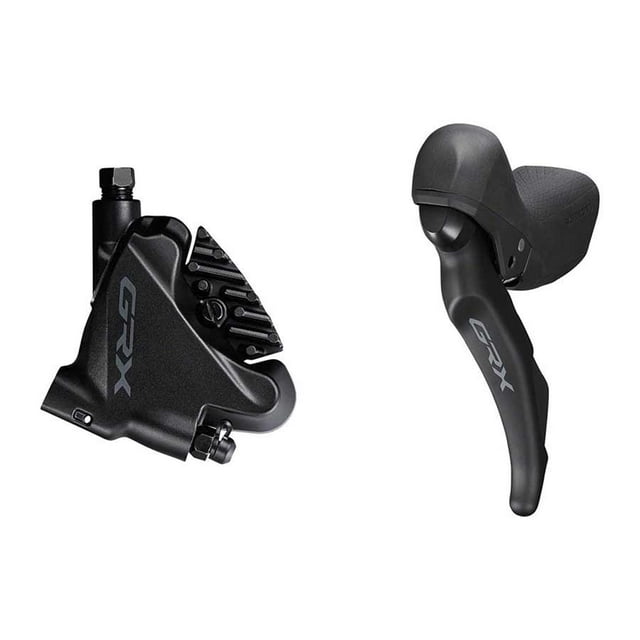 Shimano, GRX ST-RX600-R / BR-RX400-R, Road Hydraulic Disc Brake, Rear, 11 speed, Flat mount, 140 or 160mm (not